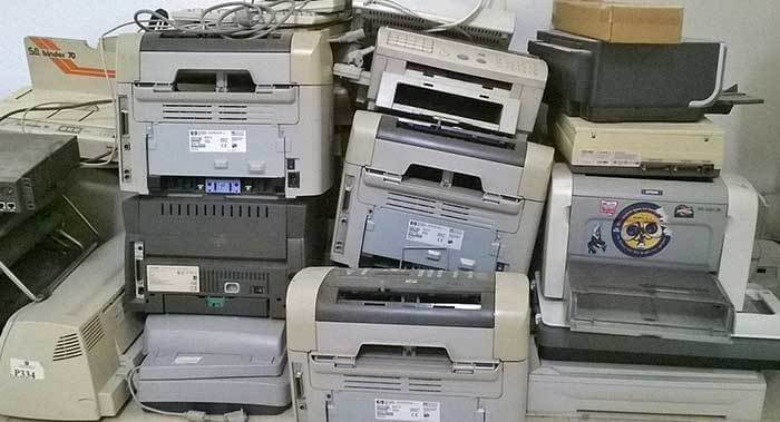old printer